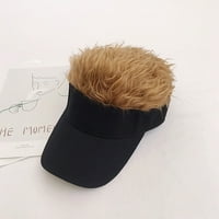 Mekani pamučni šešir perika s dizajnom noviteta za zaštitu od sunca i putovanja, savršena alternativa za bejzbolsku