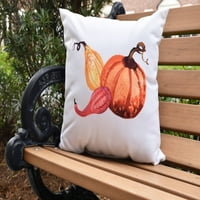 Jednostavno Daisy, 16 16 Gourd Pile krema za jesen print Outdoor Dekorativni jastuk za bacanje