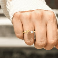 personalizirani početni prsten od rhinestona nakit personalizirano početno slovo otvoreni dijamantni prsten prsten