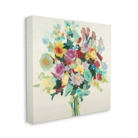 Pastelni proljetni Sezonski cvjetni buket Cvjetni Slikarstvo platno zidni umjetnički dizajn Od 26 36