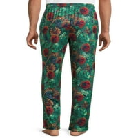 Jurski park, Muška pidžama za odrasle, pidžama hlače S logotipom, veličine od 2 inča