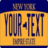 Dizajnirajte ga sami New York State Bicycle Plate 5. Besplatna personalizacija na ploči