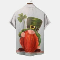 Majica svetog Patrika za žene Green Shamrock Grafičke majice casual modne tunike bluza St. Patrick vrhne jednu