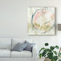 Pinky Moss I 'Canvas Art by Jennifer Goldberger