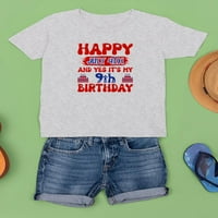 Sretan 4. srpnja, majica za 8. rođendan Juniori -Mimage by Shutterstock, mali