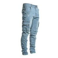 Muške hlače od 91 do poderane hlače modne uske Muške hlače prevelike traperice Muške hlače plave boje, veličina