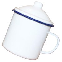 Retro emajlirana šalica za vodu šalica za kampiranje prijenosna emajlirana šalica za vodu kava mlijeko