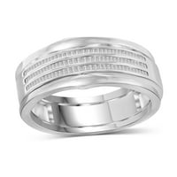 Dijamantni prstenovi za žene – karatni bijeli dijamantni nakit– 0. Sklopivi prstenovi od sterling srebra za žene-Set