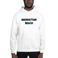 Tri Color Manhattan Beach Hoodie Pulover Twicirt pomoću nedefiniranih poklona