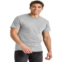 Muška pamučna majica s džepom od 2 inča
