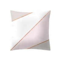 Ružičasto zlato ružičasta Jastučnica kvadratna jastučnica za uređenje doma