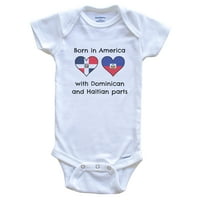Rođen u Americi s dominikanskim i haićanskim obilježjima, smiješne zastave Dominikanske Republike i Haitija, jedno