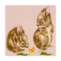 Zaštitni znak likovne umjetnosti 'zečevi zečevi' platno umjetnost od Peggy Harris