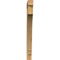 Ekena Millwork 1 2 W 30 d 42 h Imperial Block Smooth Bracket, zapadni crveni cedar