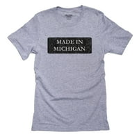 Kuk napravljen u državi Michigan State Pride Men's Grey majica