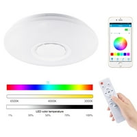 Dido Smart Music Led Strop Svjetla RGB zatamnjena aplikacija daljinski upravljač Moderna bluetooth lagana lampica