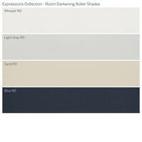 Zbirka prilagođenih izraza, bežična soba za potamnjenje koluta, plava, 5 8 Širina 48 Duljina