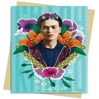 Čestitke: Set plavih čestitki Fride Kahlo