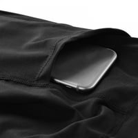 Shengshi visoke elastične gamaše hlače žene solidna kompresija SPORSSIJA SPORTSKA ODJEŠAVANJA POSLOVNA JOGA JOGGING