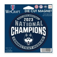 Connecticut Huskyes Final Four Champion Die Cut Magnet