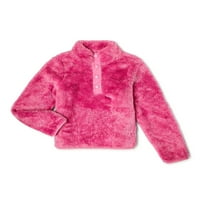 Wonder Nation Girls 'Fau Sherpa Pulover jakna, veličine 4- & Plus