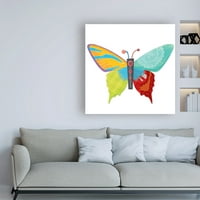 Zaštitni znak likovne umjetnosti 'Krila Grace Leptir Icon 2' Canvas Art by Holli Conger