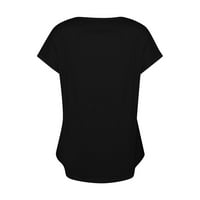 Bluze za žene Trendi Ležerne prevelike osnovne jednobojne haljine Plus size topovi ljetne košulje s gumbom na