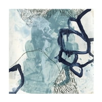 Lipanj Erica Vess 'Blue Slate III' platno umjetnost