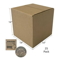 Valovite kutije 14 kubične kartonske kutije za otpremu u kartonskim kutijama od kartona