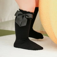 6Pairs djeca mališana djevojka veliko koljeno koljeno visoko duga pamučna čarapa slatka luka djevojke čarape koljena