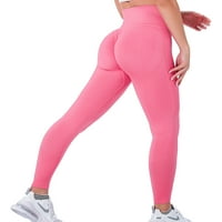 Scrunch Podizanje stražnjice bešavne gamaše za žensku kontrolu trbuha Visokog struka vitalne joga hlače za vježbanje