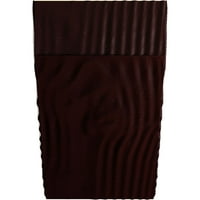 Ekena Millwork 4 H 4 D 72 W s pijeskom FAU Wood Kamin Mantel Kit W Ashford Corbels, Premium Mahagoni