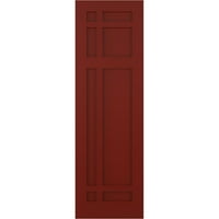 Ekena Millwork 18 W 52 H True Fit Pvc San Juan Capistrano Misija misije Stil Fiksni nosač, paprika crvena