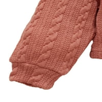 Odjeća za djevojčice i dječake, pleteni pulover s dugim rukavima, majice, hlače, ružičasta, od 2 godine