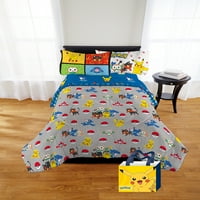 Pokémon Aloha regija Kids Twin Bed Set, komad