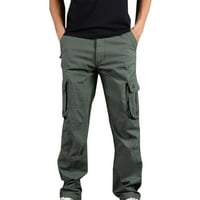 Muške teretne hlače u prodaji Muške teretne hlače od čistog pamuka Plus size S više džepova kombinezoni otporni